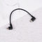 26cm left angle micro usb to type c cable otg at both ends for oppo ha-2se ï¼D