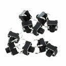 10 Pcs 6mm x 6mm x 6mm Panel PCB Momentary Tactile Tact Push Button Switch  L8L5