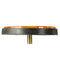 2pcs 2" Round Orange Reflector Universal For Motorcycle ATV Dirt Bike