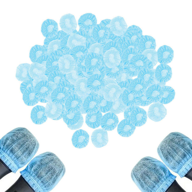 200pairs Disposable Microphone Cover Handheld Mic Covers Blue