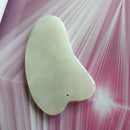 Wonderful Chinese Natural Jade Scraping Plate Gua Sha Face Body Massager gau