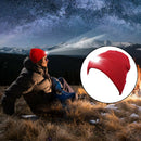 3x LED Beanie Warm Knitted Hat Hiking Women Men Cycling Warmer Xmas Knit Cap