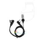2 Pin PTT MIC Covert Acoustic In-ear Earpiece Headset for Radio Kenwood Baofeng#