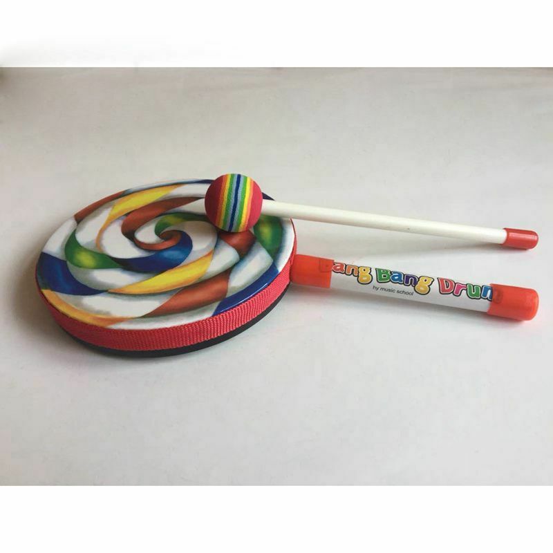Kids Percussion Lollipop Drum, 6inch