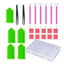 24Pcs Diamond Embroidery Painting Accessories Tools Kit 5d for Adults Kids