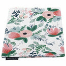 Flower Pattern Cotton Linen Car Accessories Portable Facial Tissue Box Cove W7M1