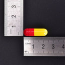 1000Pcs Multicolor Empty Gelatin Capsules Pill Vcaps Gel Halal Separated Box ME