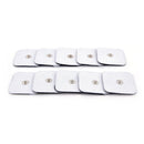 10x Silicone Gel Tens Units Electrode Replacement Pads For Massagers LJ