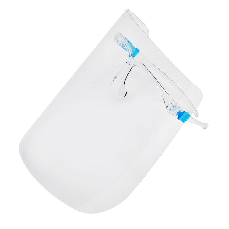 8x Safety Full Face Shield Outdoor Goggles Visor Hat No Fog Anti-Spitting