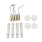 Spindles &Motor & Big Gear for UDI U818A PLUS U49W U49C AA818 RC Drone Parts