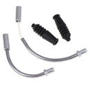 Bike Bicycle V Brake Cable Guide Pipe Tube Hose Accessories With Rubber Cover ME