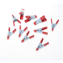 10PCS Metal Spring Clamps 2" Clip Soft Plastic Tips Grip Photos Craft   OZ