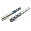 5PCS HRC45 4 Flute 8Mm Solid Carbide Endmill 60Mm Long Side Milling Slottin