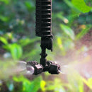 10Pcs Cross Fogger Misting Sprinkler Assemblies Four Ways Fog Nozzles Spray