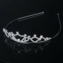 Princess Crown with Rhinestones for Married damsel Honor hair clasp