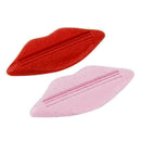 2pcs Plastic Toothpaste Tube Squeezer Sexy Lip Shape Bathroom Tube Squeezer Z0K2