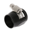 2PCS Replacement Car AN8 Fuel Oil Water Pipe Hose End Finisher Clip Clamp