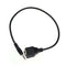 3.5mm Audio Male to RJ45 Socket Ethernet Adapter Short Cable CAT5 CAT6 Extender