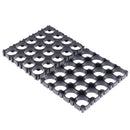 10Pcs 4x5 cell battery spacer 18650 battery radiating shell pack plastic holder-