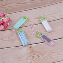 Dental floss toothpicks brush hair 30pcs in plastic mirror box oral health 3C