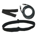 Swim Training Belts Resistance Belt Swim Exerciser Belt Tether Rubber 3 Meters.