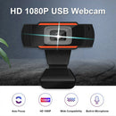 2MP 1080P Full HD Webcam with Built-in Microphone USB 2.0 Web Camera for PC