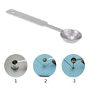 Stainless Steel Paint Wax Stamps Sealing Spoon Long Handle Wax Spoon