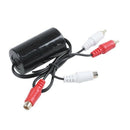 Car RCA Male to Female Ground Loop Isolator Noise Filter 15A Z1G5