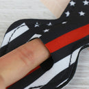 Neoprene Floral Waterproof Lipstick Chapstick Holder Bag Key Chain Jewelry