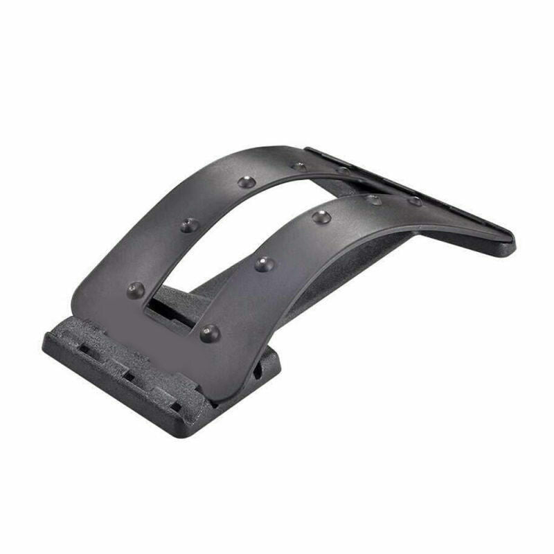 Magic Back Support Stretcher Lower Lumbar Massage Spine Pain Relief Chiropractic