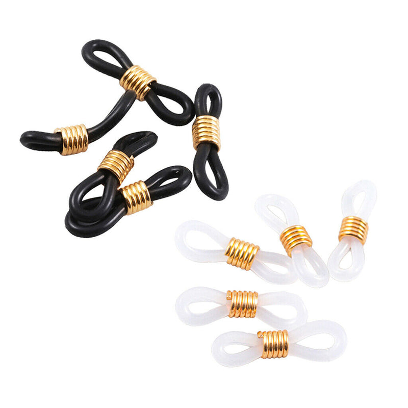 100pcs Handmade Glasses Chain Connector Both Ends Lanyard Reading Holder Strap