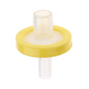 13mm Nylon Syringe Driven Filter 0.22Ã‚Âµm Organic Solution Membrane -Yellow