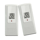 2xWireless Temperature Humidity Remote Sensor Detector For Thermo-Hygrometer
