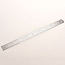 30cm Stainless Metal Ruler Metric Rule  Precision Double Sided Measuring Tool BX