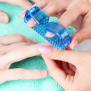 4 Pieces Handle Nail Brush Nail Hand Scrubbing Cleaning Brush (Multicolor)