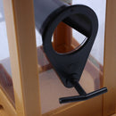 New Solar Parrot Feeder Led Light Bird Feeder Station Hanging Pigeon Crow P