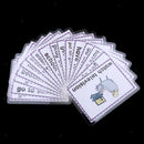 Kids Early Educational Sight Word Flash Cards 80pcs Animal & 16pcs Behavior