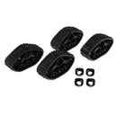 4pcs Upgrade Track Wheels Spare Parts For 1/16 WPL B14 C24 Military Truck RC Car