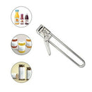 Stainless Steel Opener Adjustable Can Bottle Jar Opener Twist Opening Tool  X3U2