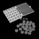 25pcs/box Plastic Industrial Sewing Machine Bobbins for Brother Janome DIY