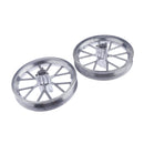 2pcs Moto Wheel Rims Tires Hubs Aluminum Alloy for 49CC Mini Motorcycle