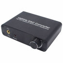 192kHz DAC Fiber Coaxial Converter 5.1 HD Digital Audio Decoder Support AC-3/ R2