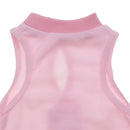 2PCS Pet Apparel  Suit for Cats Sterilization Care Weaning Pink M L