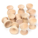 12Pcs Wooden Egg Rack Home Kitchen Eggs Holding Cup Desktop Refrigerator Eg