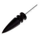 2Pcs Wooden Leather Craft Edge Burnisher Polished Grind Slicker Pointed Head