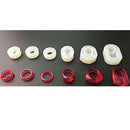 1 Set / 18pcs DIY Assorted Ring Shapes Sugar Craft Silicone Moulds Cake Decor