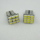 2 x T10 194 168 W5W  9-SMD Car White LED Light DC 12V License Plate Lamp