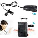2.4G Wireless Microphone Speech Headset Megaphone Radio Mic For Loudspeaker