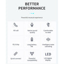 In-Ear Stereo Bluetooth 5.0 TWS Earphone Headphone for IOS Android With Mic