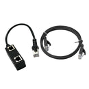 RJ45 Male to 2 x Female LAN Ethernet Splitter Adapter Cable Compatible with